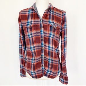 Abercrombie & Fitch Flannel Shirt Size Small